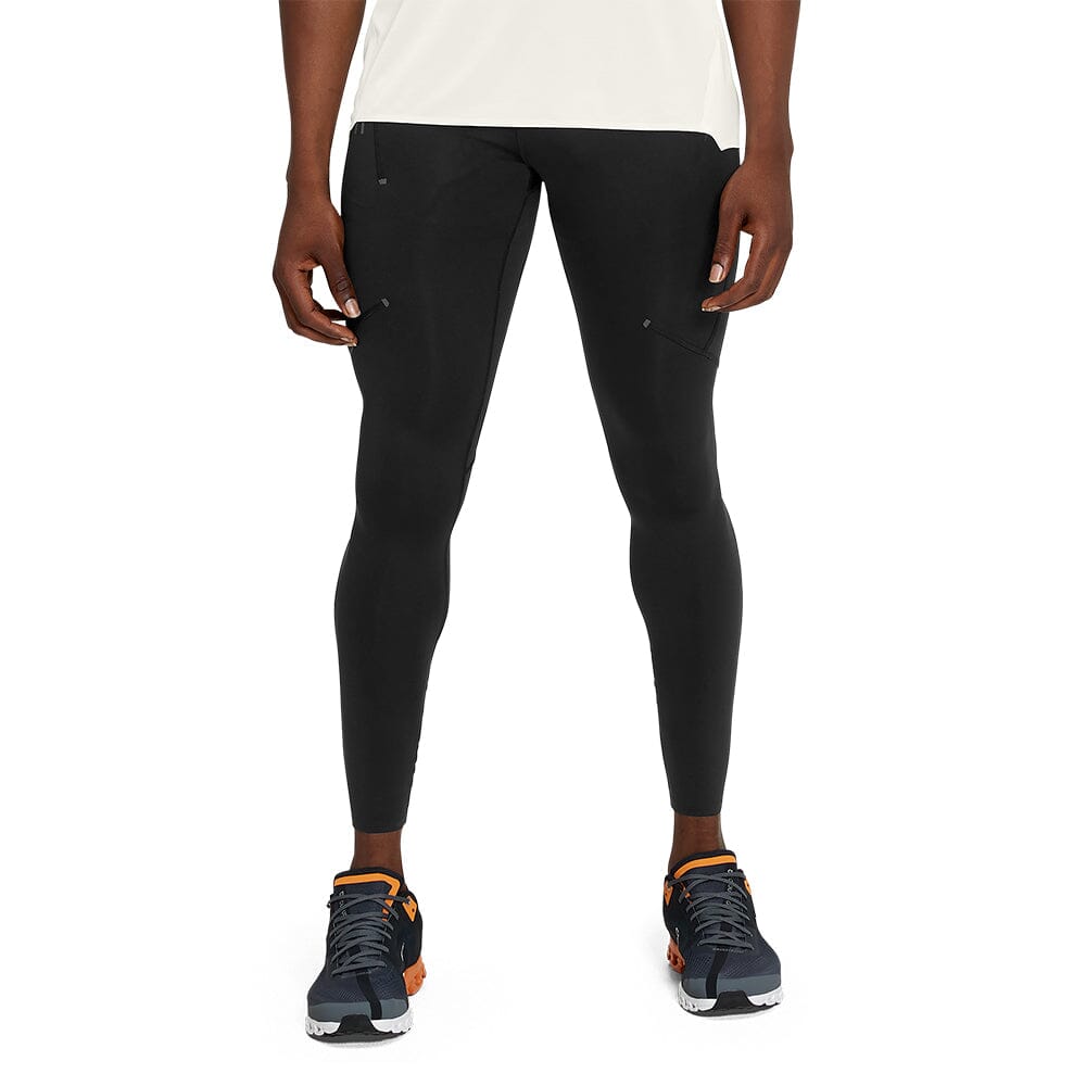 On Men's Performance Tights - BlackToe Running#colour_black