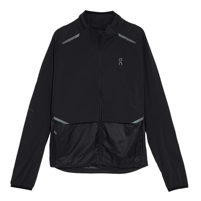 On Running Women's Weather Jacket - BlackToe Running#colour_black