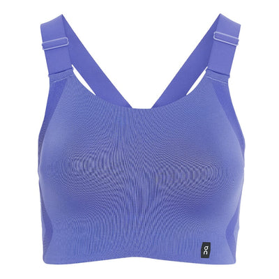 On Women's Performance Flex Bra - BlackToe Running#colour_iris