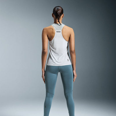 On Women's Performance Tank - Prism Capsule - BlackToe Running#colour_glacier