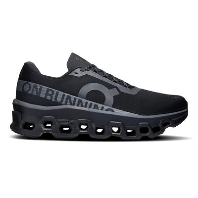 On Men's Cloudmonster 2 - BlackToe Running#colour_black-black