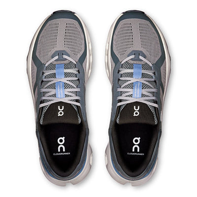 On Men's Cloudrunner 2 - BlackToe Running#colour_alloy-chambray