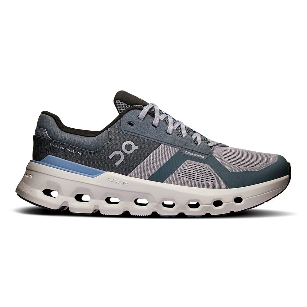 On Men's Cloudrunner 2 - BlackToe Running#colour_alloy-chambray