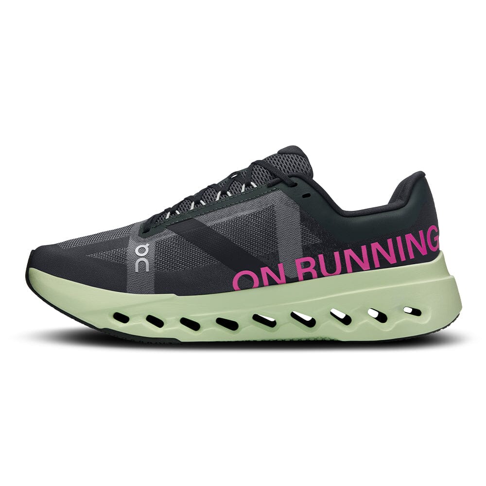 On Men's Cloudsurfer Next - BlackToe Running#colour_black-lima