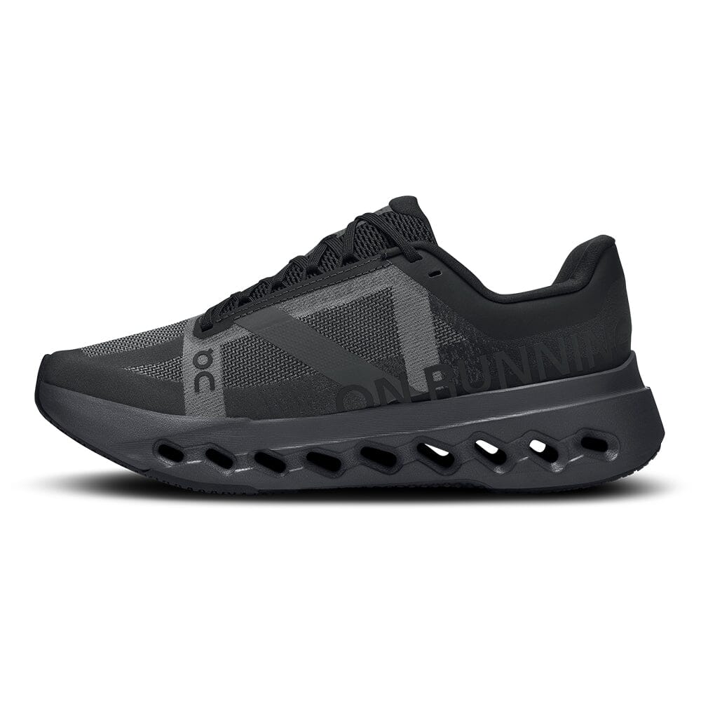 On Men's Cloudsurfer Next - BlackToe Running#colour_black-eclipse