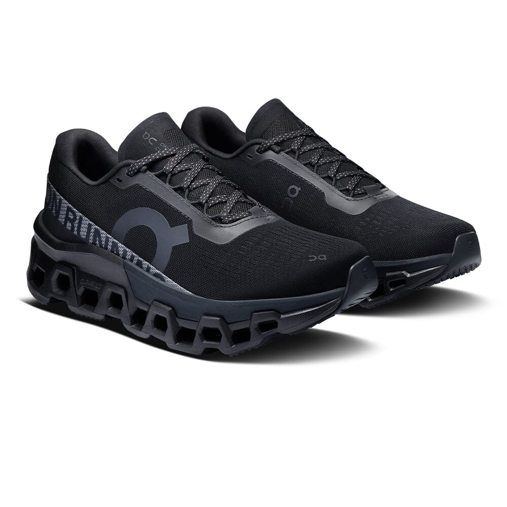 On Women's Cloudmonster 2 - BlackToe Running#colour_black-eclipse