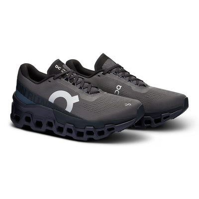 On Women's Cloudmonster 2 - BlackToe Running#colour_asphalt-iron