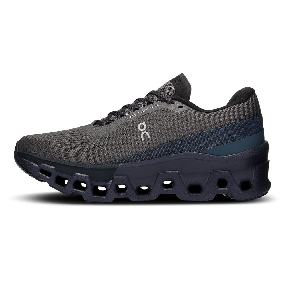 On Women's Cloudmonster 2 - BlackToe Running#colour_asphalt-iron