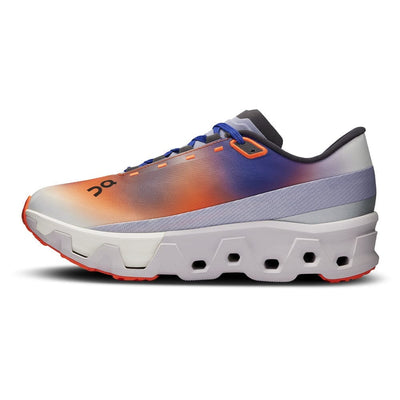 On Women's Cloudmonster Hyper - Prism Capsule - BlackToe Running#colour_flame-frost