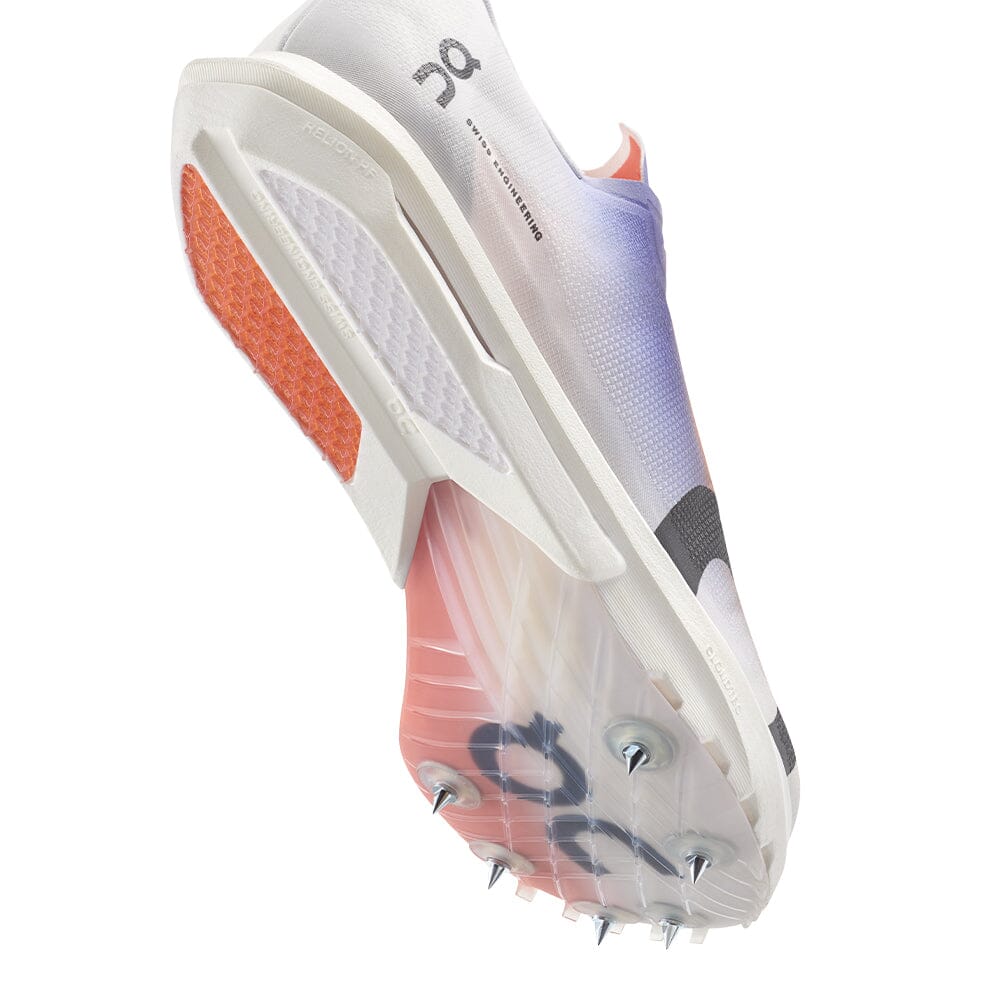 On Women's Cloudspike Amplius - Prism Capsule Collection - BlackToe Running#colour_white-flame