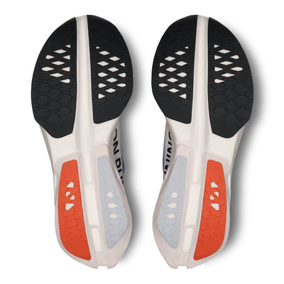 On Women's Cloudboom Strike - BlackToe Running#colour_white-flame