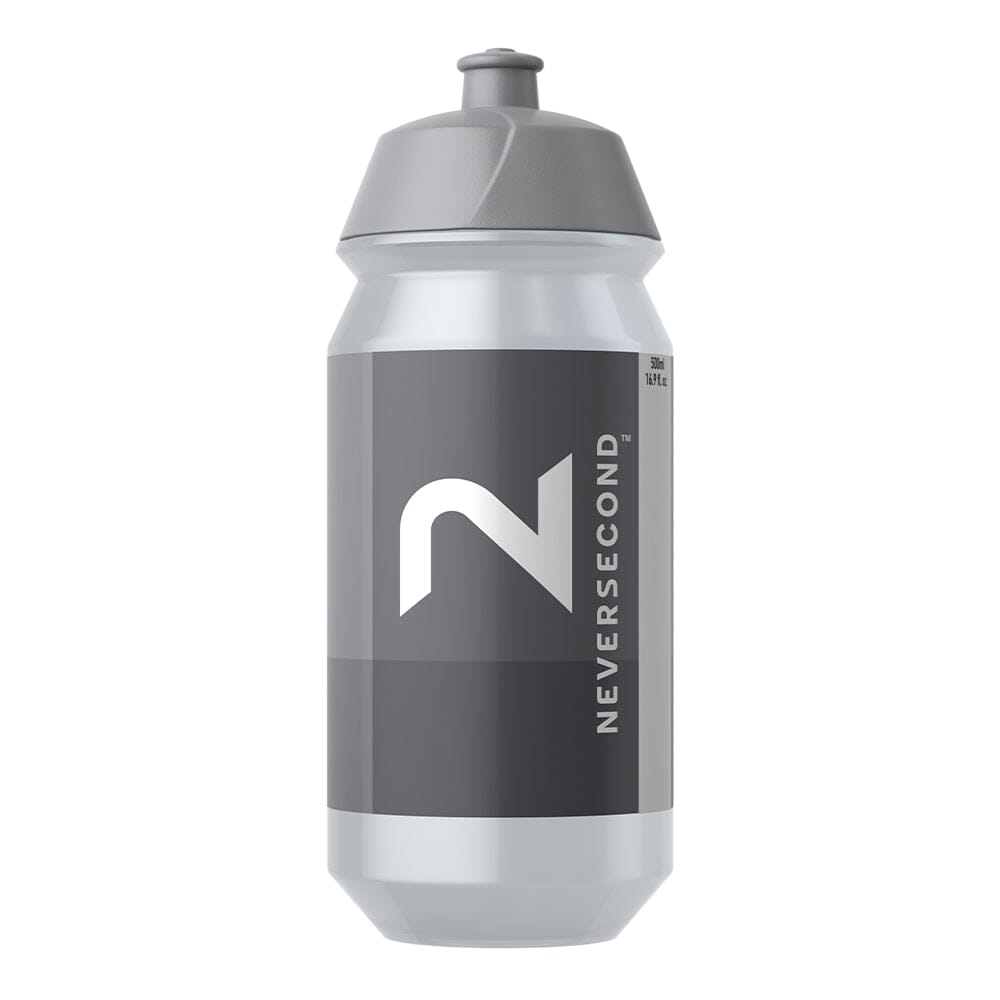 Neversecond 500ml Water Bottle Hydration - BlackToe Running - 