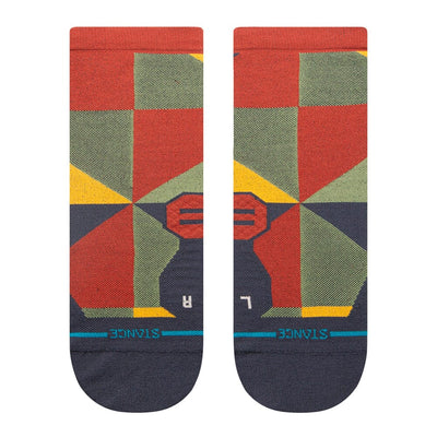 Stance Run A Frame Ultra Light Quarter - BlackToe Running#colour_navy