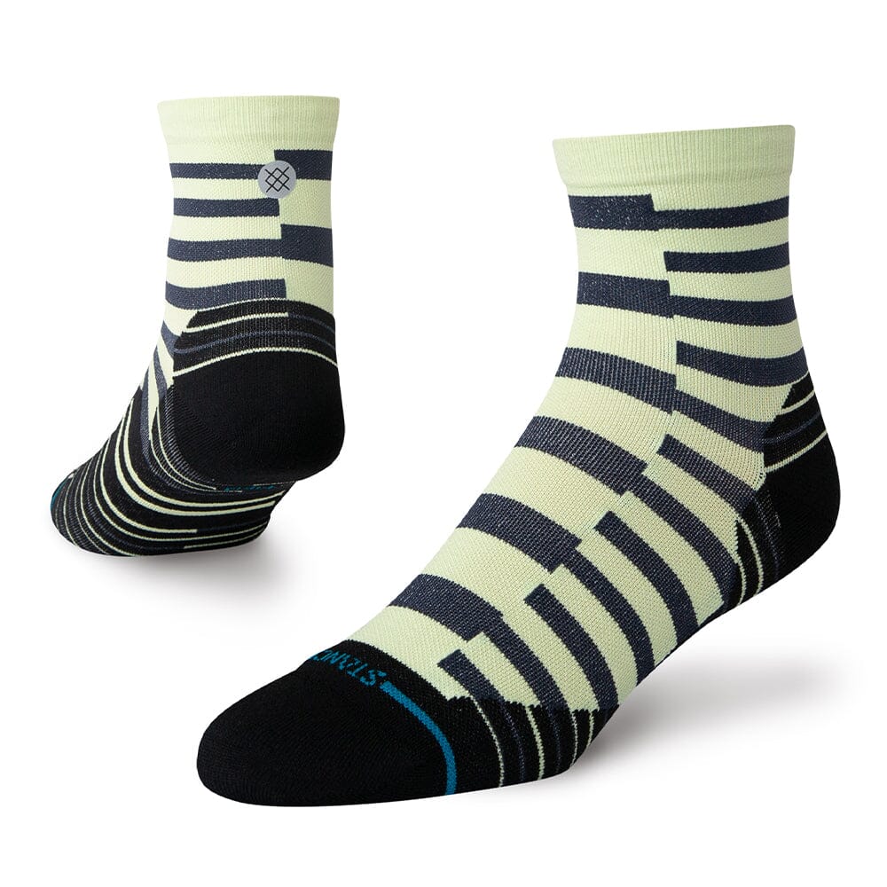 Stance Run Staggered Ultralight Quarter - BlackToe Running#colour_black