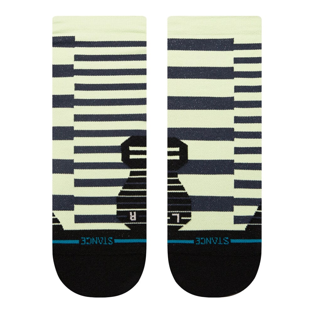 Stance Run Staggered Ultralight Quarter - BlackToe Running#colour_black