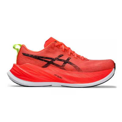 Asics Superblast Shoes - BlackToe Running#colour_sunrise-red-black