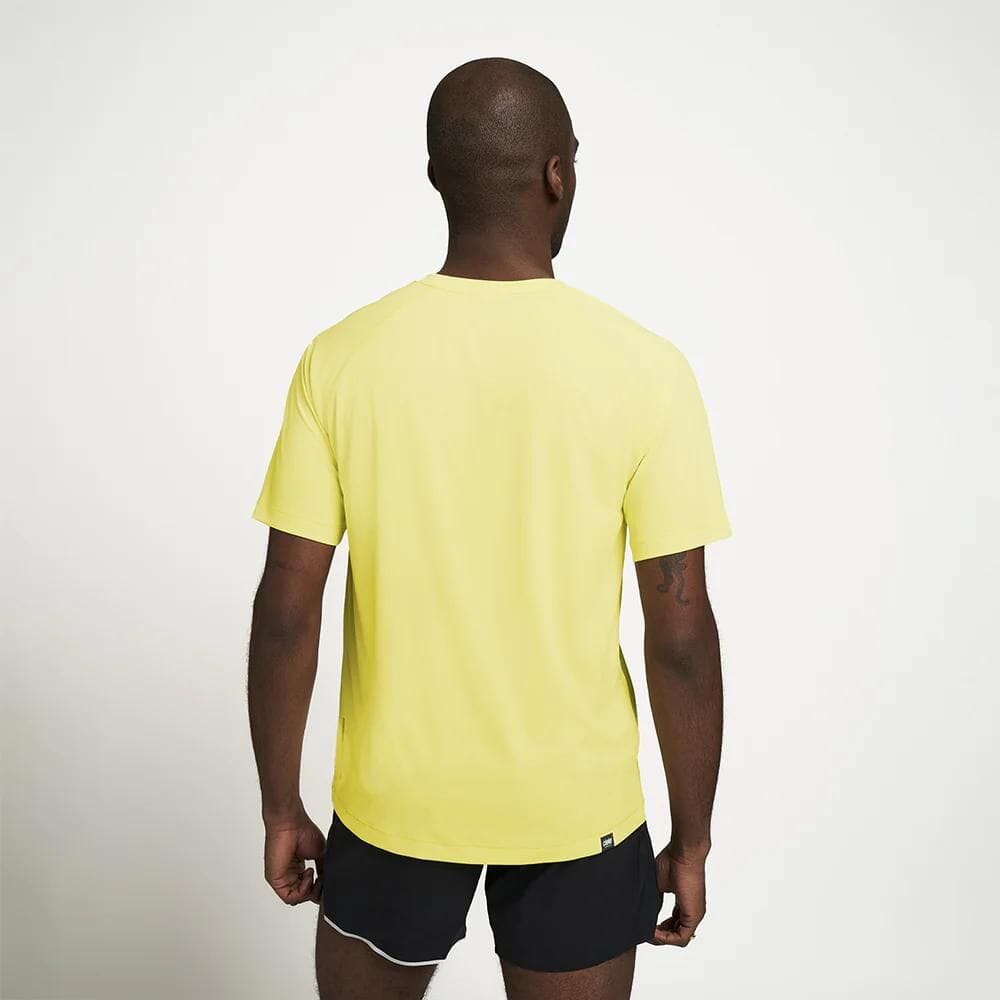 Ciele Men's DLYTShirt - BlackToe Running#colour_fortyseven