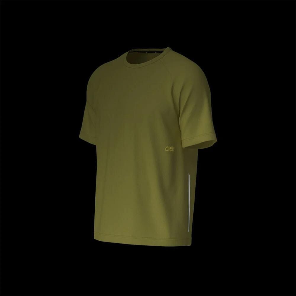 Ciele Men's DLYTShirt - BlackToe Running#colour_fortyseven