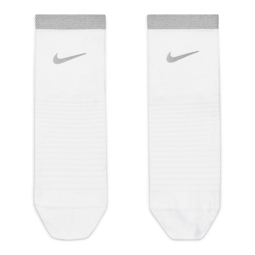 Nike Spark Lightweight Running Ankle Socks - BlackToe Running#colour_white