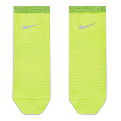 Nike Spark Lightweight Running Ankle Socks - BlackToe Running#colour_yellow