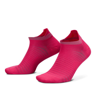 Nike Spark Light Weight Utralight Cushion No-Show Tab Socks - BlackToe Running#colour_rush-pink