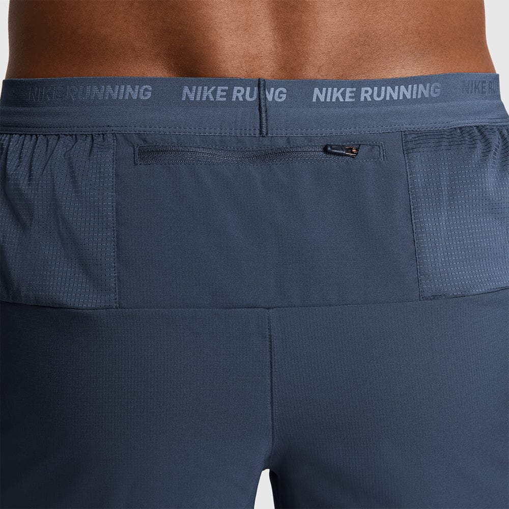 Nike Men's Dri-FIT Stride 5" Brief-Lined Running Shorts - BlackToe Running#colour_thunder-blue-black