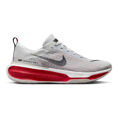 Nike Men's ZoomX Invincible Run Flyknit 3 - BlackToe Running#colour_white-black-fire-red-cement-grey