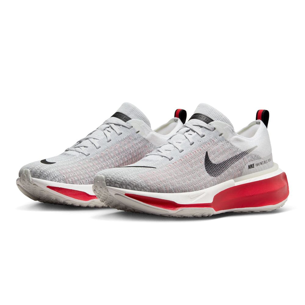 Nike Men's ZoomX Invincible Run Flyknit 3 - BlackToe Running#colour_white-black-fire-red-cement-grey