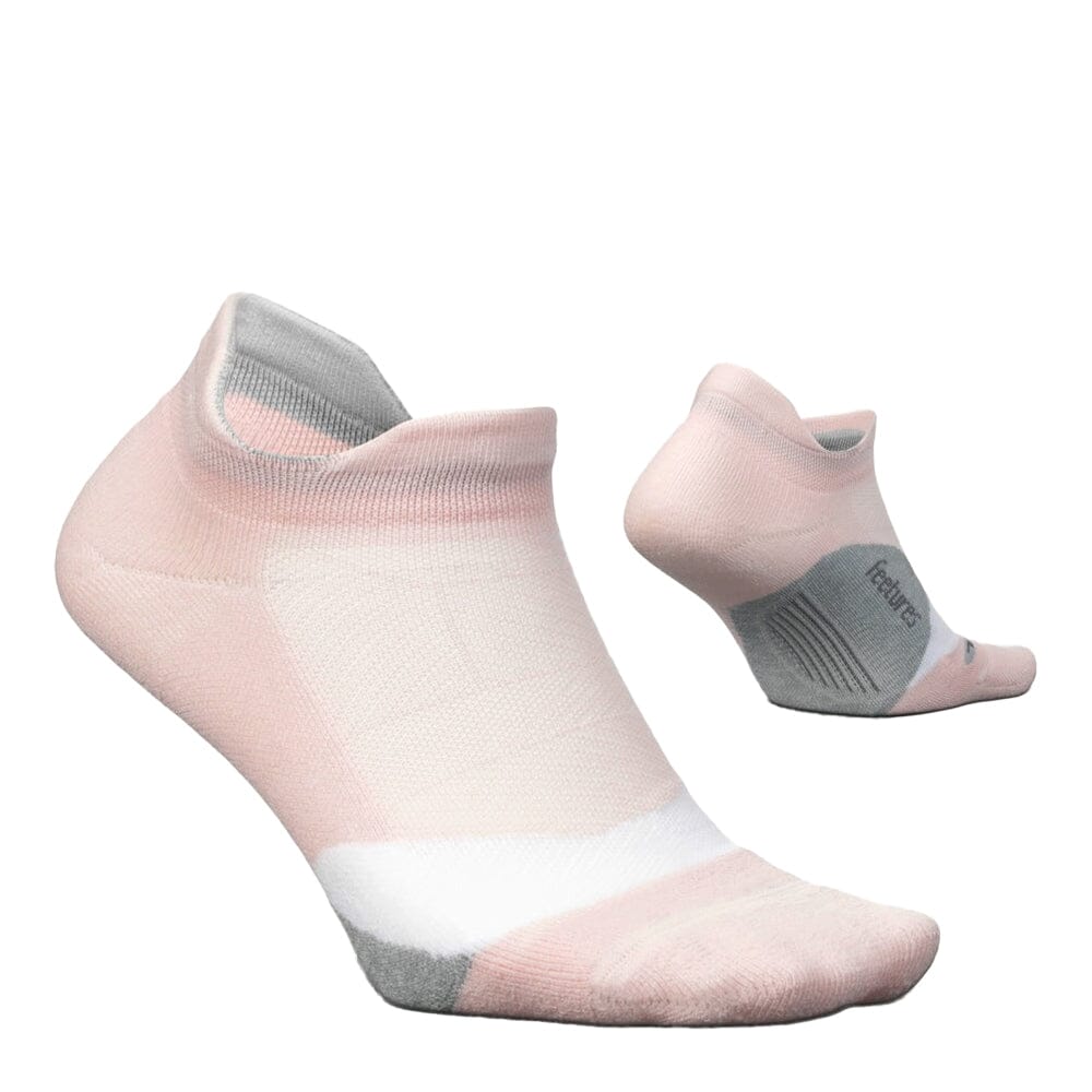 Feetures Elite Light Cushion No-Show Tab Socks - BlackToe Running#colour_propulsion-pink