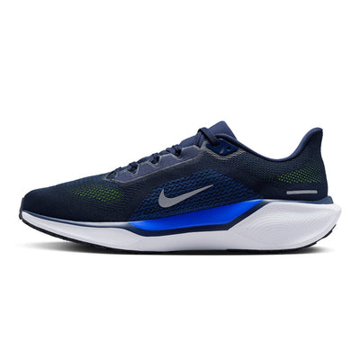 Nike Men's Pegasus 41 - BlackToe Running#colour_midnight-navy-black-volt