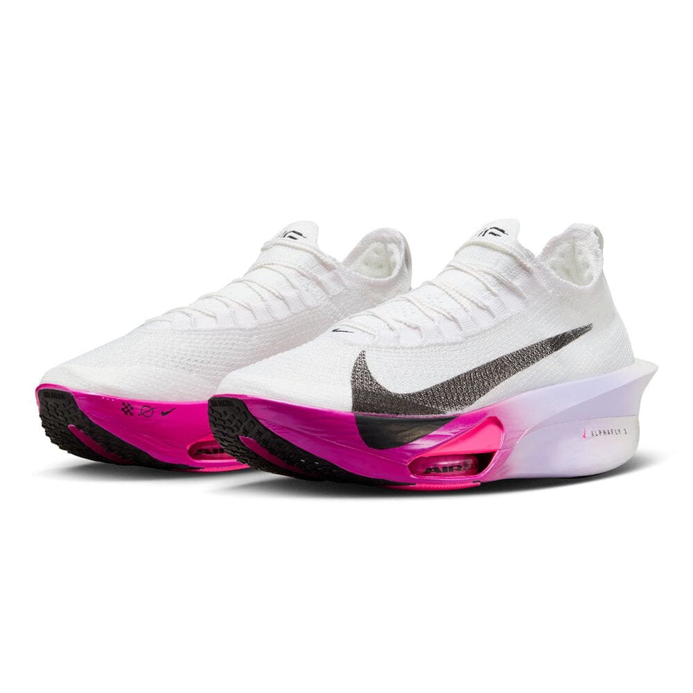 Nike Men's Alphafly 3 - BlackToe Running#colour_white-black-purple-agate-vivid-grape