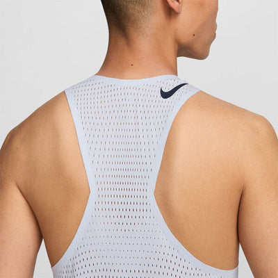 Nike Men's AeroSwift Dri-FIT ADV Running Singlet - BlackToe Running#colour_grey