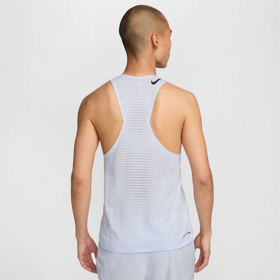 Nike Men's AeroSwift Dri-FIT ADV Running Singlet - BlackToe Running#colour_grey