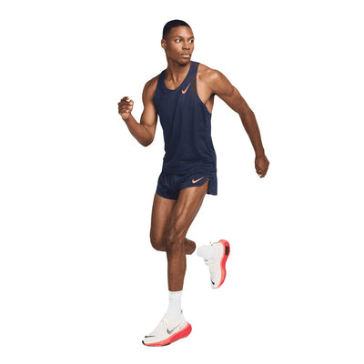 Nike Men's AeroSwift Dri-FIT ADV Running Singlet - BlackToe Running#colour_obsidian