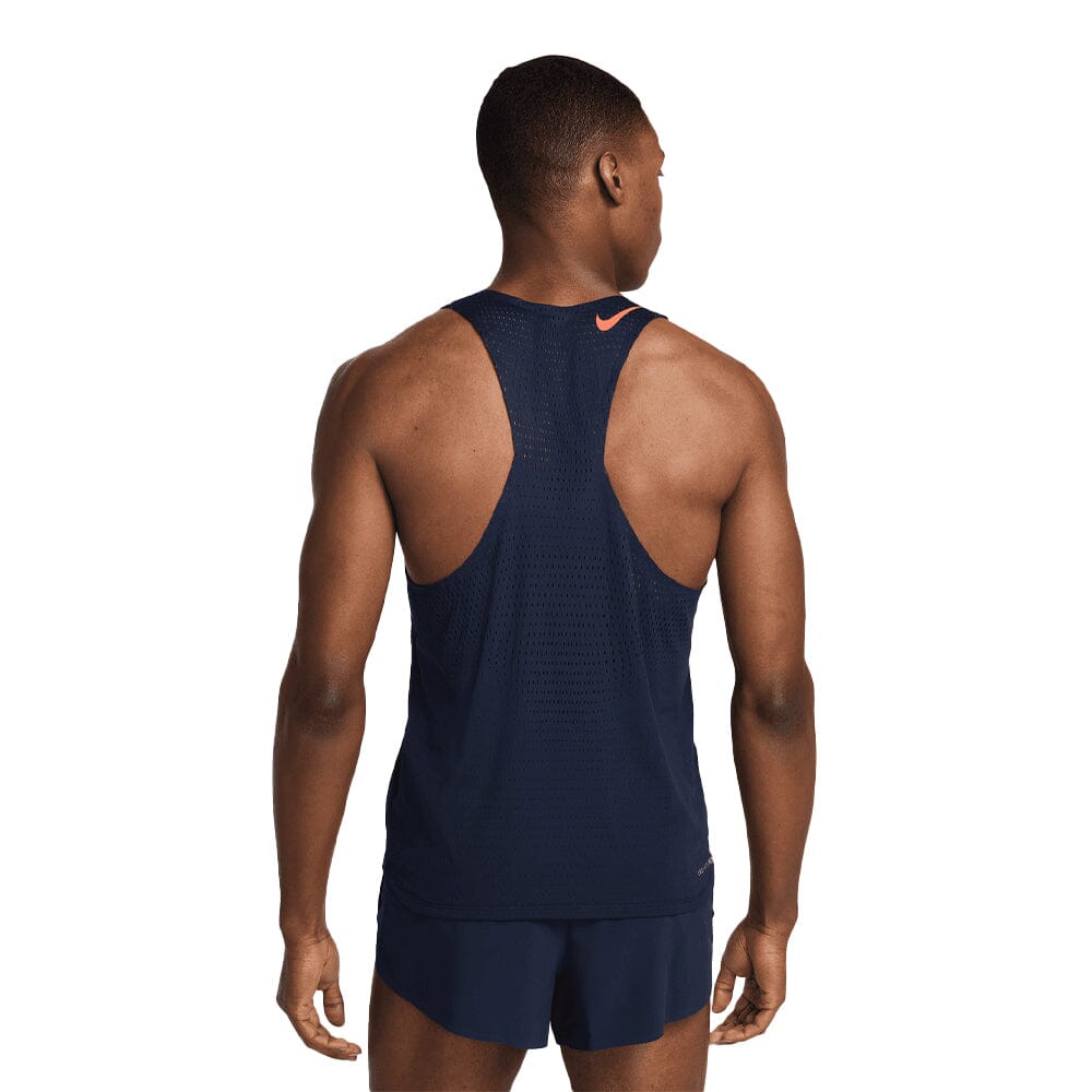 Nike Men's AeroSwift Dri-FIT ADV Running Singlet - BlackToe Running#colour_obsidian