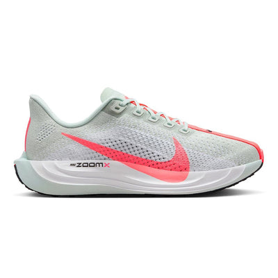 Nike Men's Pegasus Plus - BlackToe Running#colour_barely-grey-hot-punch-white