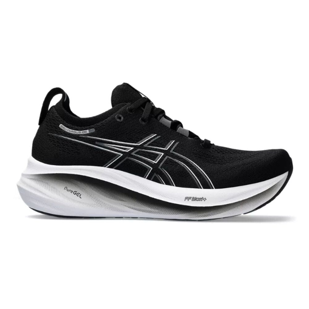 Asics Men's Gel-Nimbus 26 Men's Shoes - BlackToe Running#colour_black-graphite-grey