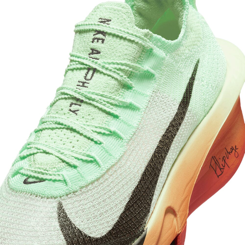 Nike Men's Alphafly 3 "Eliud Kipchoge" - BlackToe Running#colour_vapor-green-dragon-red