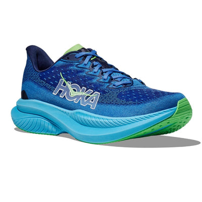 Hoka Men's Mach 6 Men's Shoes - BlackToe Running#colour_virtual-blue-bellwether-blue