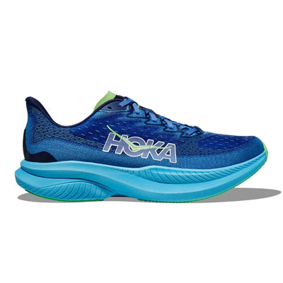 Hoka Men's Mach 6 Men's Shoes - BlackToe Running#colour_virtual-blue-bellwether-blue