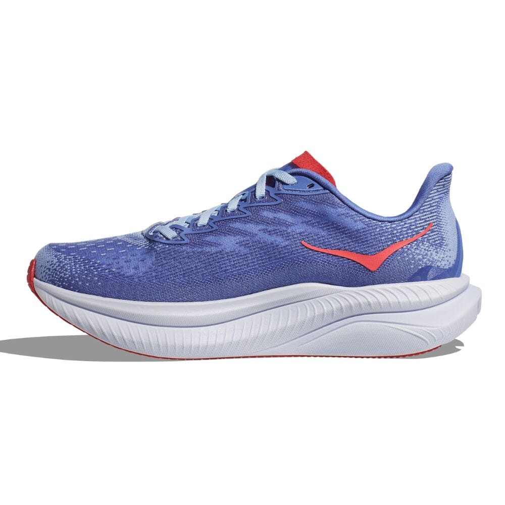 Hoka Women's Mach 6 - BlackToe Running#colour_mirage-stellar-blue