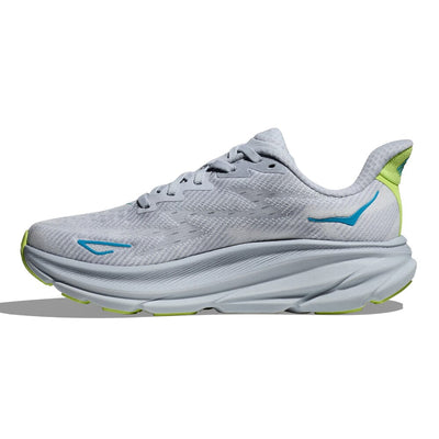 Hoka Women's Clifton 9 Women's Shoes - BlackToe Running#colour_gull-sea-ice