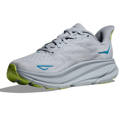 Hoka Women's Clifton 9 Women's Shoes - BlackToe Running#colour_gull-sea-ice