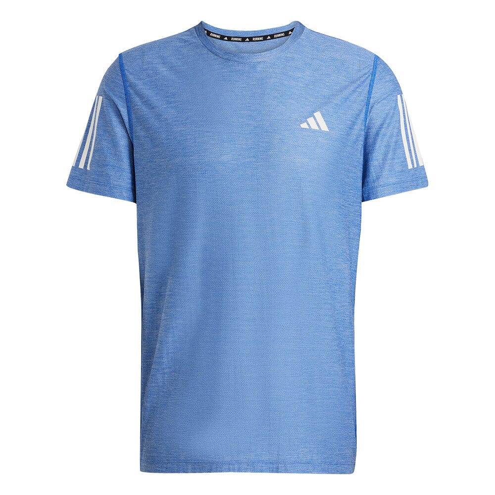 Adidas Men's Own the Run Tee - BlackToe Running#colour_blue