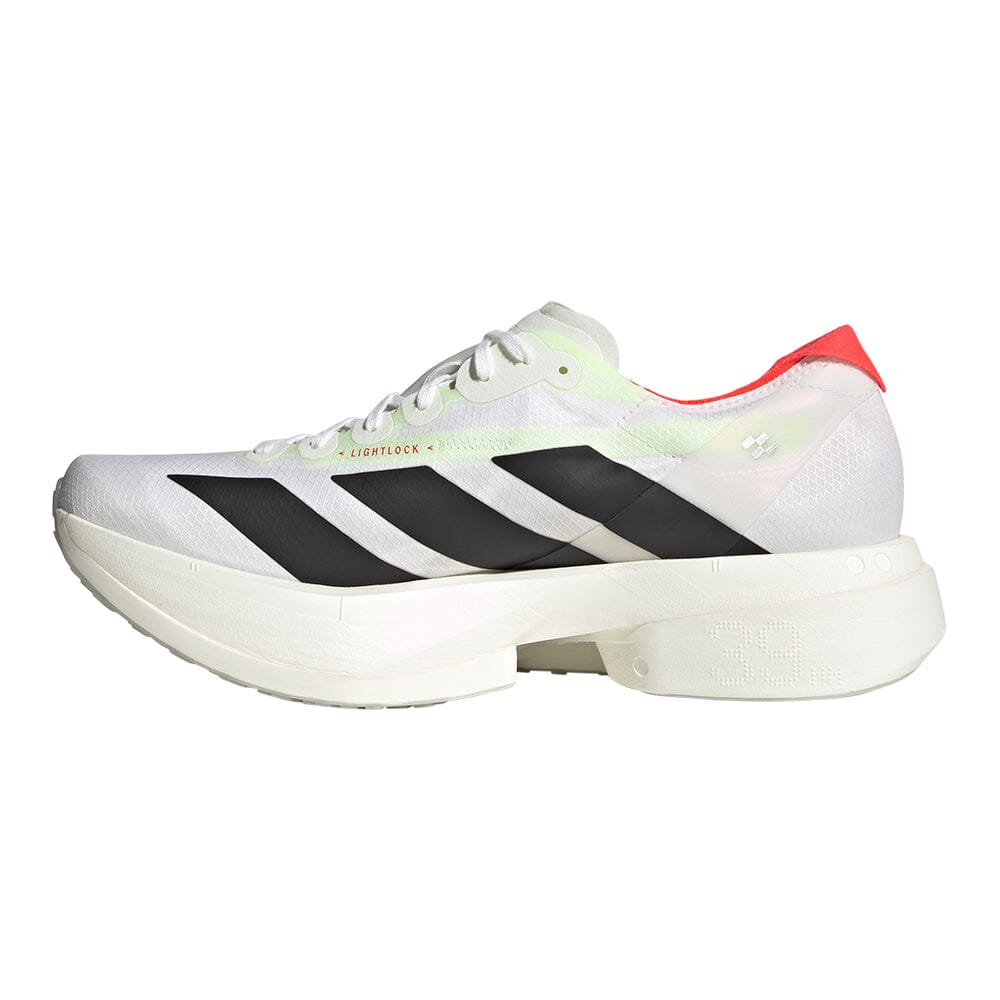 Adidas Men's Adizero Adios Pro 4 - BlackToe Running#colour_cloud-white-core-black-silver-metallic