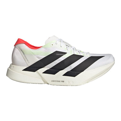 Adidas Men's Adizero Adios Pro 4 - BlackToe Running#colour_cloud-white-core-black-silver-metallic