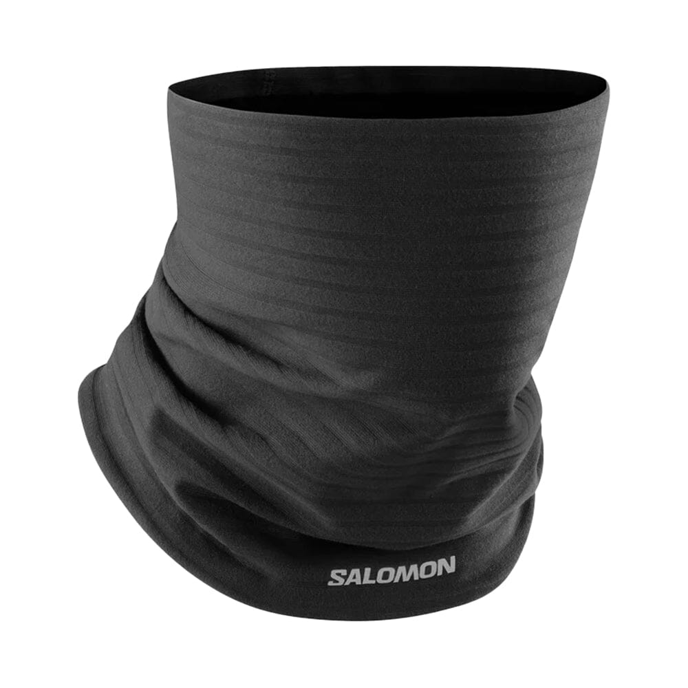 Salomon RS Warm Tube Headwear - BlackToe Running#colour_deep-black