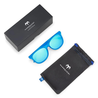 Marsquest Momentum Sunglasses - Blue & Blue - BlackToe Running