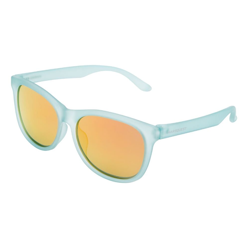 Marsquest Momentum Sunglasses - Iced Teal & Gold - BlackToe Running