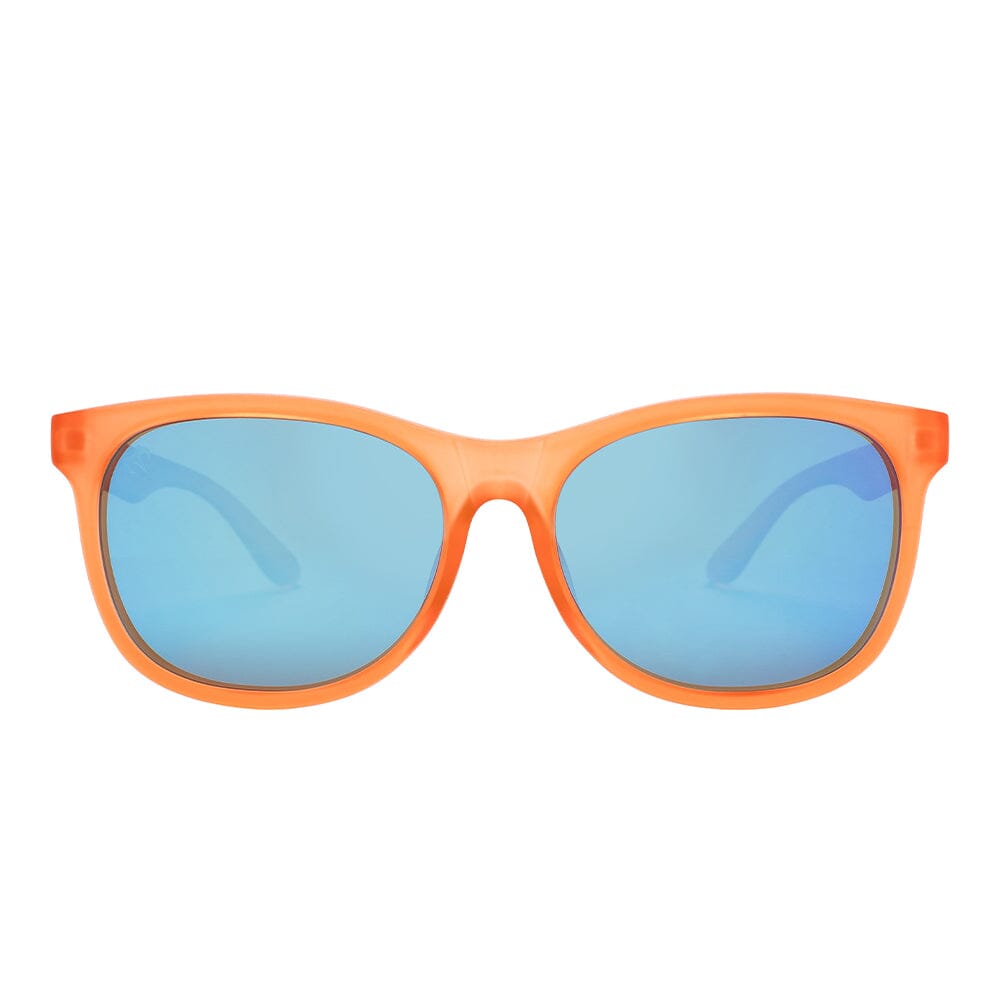 Marsquest Momentum Sunglasses - Iced Orange & Neon Blue Sunglasses - BlackToe Running - 